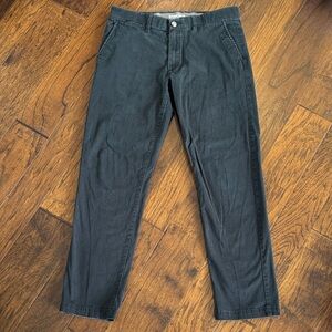 Sonoma Flexwear Straight Black Chinos sz 33/32
